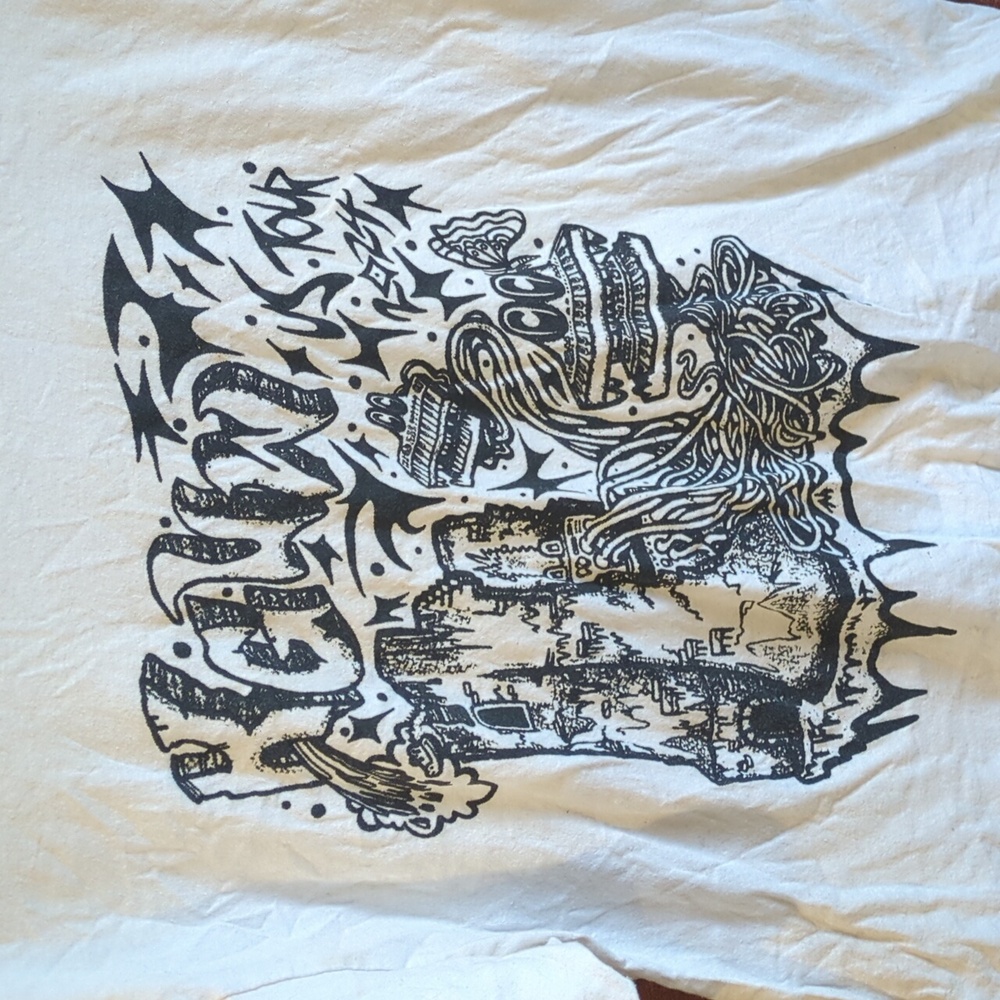 King Gizzard And The Lizard Wizard 2024 Us Tour White T Shirt Large Gildan - Picture 2 of 4